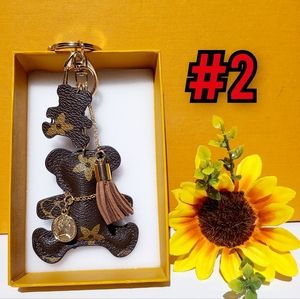 🆕️🌈FASHION🌈 Cute  Bear Keychain Pendant Tassel Bag Charm $35 each with box